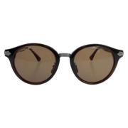 Pre-owned Metal sunglasses Gucci Vintage , Brown , Dames