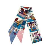 Pre-owned Canvas scarves Hermès Vintage , Multicolor , Dames