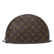 Pre-owned Canvas pouches Louis Vuitton Vintage , Brown , Dames