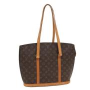 Pre-owned Canvas totes Louis Vuitton Vintage , Brown , Dames