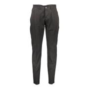 Zwarte Slim Fit Herenbroek Harmont & Blaine , Black , Heren