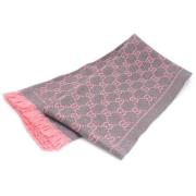 Pre-owned Canvas scarves Gucci Vintage , Pink , Dames