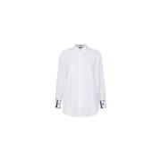 Witte Blouse voor Vrouwen Elisabetta Franchi , White , Dames