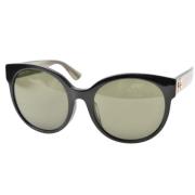 Pre-owned Plastic sunglasses Gucci Vintage , Green , Dames