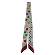 Pre-owned Canvas scarves Louis Vuitton Vintage , Multicolor , Dames