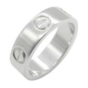 Pre-owned White Gold rings Cartier Vintage , Gray , Dames