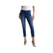 Blauwe Skinny Jeans Trendy Design Liu Jo , Blue , Dames