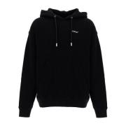 Windy Arrow Hoodie Sweatshirt Off White , Black , Heren