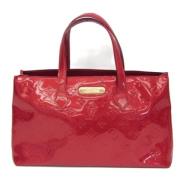 Pre-owned Leather louis-vuitton-bags Louis Vuitton Vintage , Red , Dam...