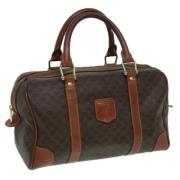 Pre-owned Leather travel-bags Celine Vintage , Brown , Dames