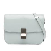 Pre-owned Leather crossbody-bags Celine Vintage , Gray , Dames