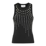 Koele Verf Tank Top DES Phemmes , Black , Dames