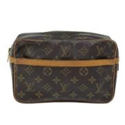 Pre-owned Canvas louis-vuitton-bags Louis Vuitton Vintage , Brown , Da...