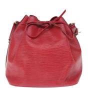 Pre-owned Leather louis-vuitton-bags Louis Vuitton Vintage , Red , Dam...