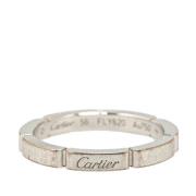 Pre-owned Metal rings Cartier Vintage , Gray , Dames