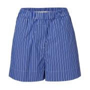 Gestreepte Shorts voor een Stijlvolle Look Wakakuu Icons , Blue , Dame...