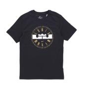 Lebron Dri-fit Basketbal T-shirt Nike , Black , Heren