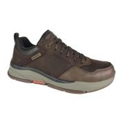 Verhoog stijl met herensneakers Skechers , Brown , Heren