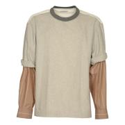 Grijze T-shirts en Polos Corrow Dries Van Noten , Gray , Heren