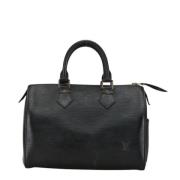 Pre-owned Leather louis-vuitton-bags Louis Vuitton Vintage , Black , D...