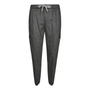 Zachte Cargo Jogger Broek Pt01 , Gray , Heren