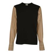 Zwarte T-shirts en Polos Hemrad Dries Van Noten , Black , Heren