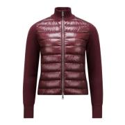 Stijlvolle Gebreide Vest voor Vrouwen Moncler , Red , Dames