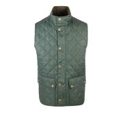 Groene gewatteerde jas Barbour , Green , Heren