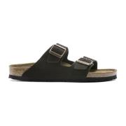 Arizona Mocca Sandalen Birkenstock , Brown , Heren