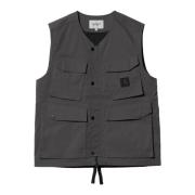 Grafiet Balto Vest Carhartt Wip , Gray , Heren