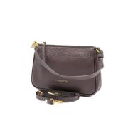 Plum Brooke Schoudertas Aw24 Gianni Chiarini , Brown , Dames