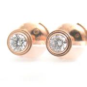 Pre-owned Metal earrings Cartier Vintage , Pink , Dames