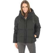 Korte Zwarte Harmony Donsjas Pyrenex , Black , Dames