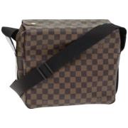 Pre-owned Canvas louis-vuitton-bags Louis Vuitton Vintage , Brown , Da...