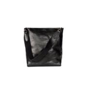 Zwarte leren handtas Sofia model O My Bag , Black , Unisex