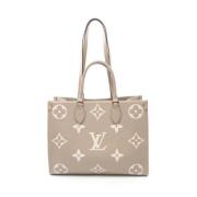 Pre-owned Leather louis-vuitton-bags Louis Vuitton Vintage , Beige , D...