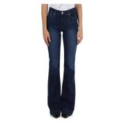 Authentic Beat Flared Jeans Liu Jo , Blue , Dames