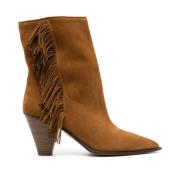 Elegant Marfa Bootie 70 Aquazzura , Brown , Dames