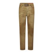 Beige Jeans voor Mannen Diesel , Beige , Dames