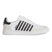 Vintage Leren Sneakers Dsquared2 , White , Heren