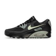 Gore Tex Lage Sneaker Zwart/Groen Nike , Black , Heren