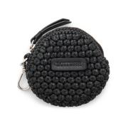 Noodbag Wallet with Black Lambskin Wallet Monedero Lottusse , Black , ...