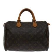 Pre-owned Canvas louis-vuitton-bags Louis Vuitton Vintage , Brown , Da...