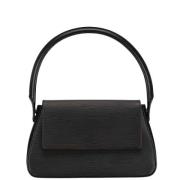 Pre-owned Leather louis-vuitton-bags Louis Vuitton Vintage , Black , D...