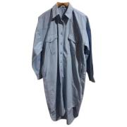 Pre-owned Cotton dresses Givenchy Pre-owned , Blue , Dames