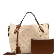 Pre-owned Leather louis-vuitton-bags Louis Vuitton Vintage , Beige , D...