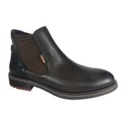 Stijlvolle Chelsea Boots voor Mannen Fluchos , Brown , Heren