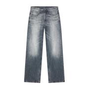 Wide Leg Jeans Jacklyn Dondup , Gray , Dames