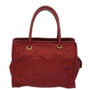 Pre-owned Fabric celine-bags Celine Vintage , Red , Dames