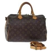 Pre-owned Leather louis-vuitton-bags Louis Vuitton Vintage , Brown , D...